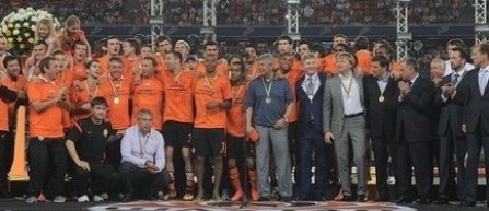 Mircea Lucescu a castigat campionatul Ucrainei cu Sahtior Donetk